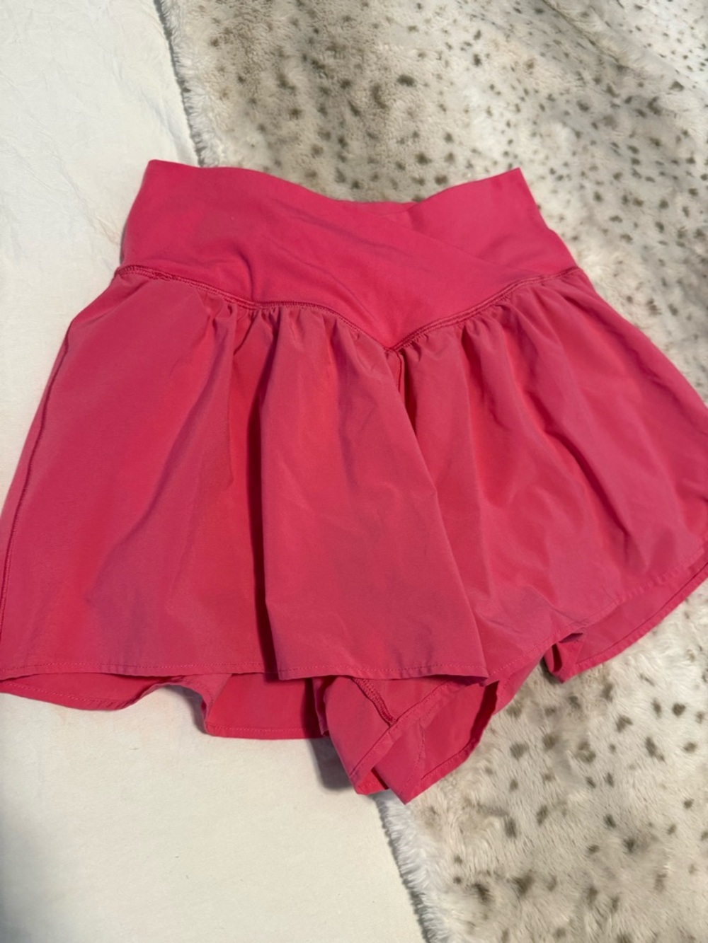 Offline Aerie Women’s Athletic Skort Shorts in Hot Pink - Performance Run & Play